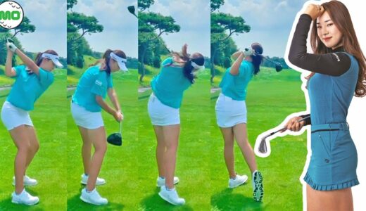 ユン・イナ Yoon Ina ﻿韓国の女子ゴルフ スローモーションスイング!!!