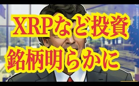 【仮想通貨】リップル最新情報！XRPなど投資銘柄明らかに！