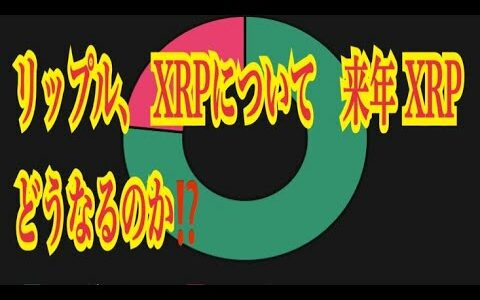 【仮想通貨】リップル最新情報‼️リップル、 XRPについて　来年 XRP躍進の年、確実に言える事とは💹