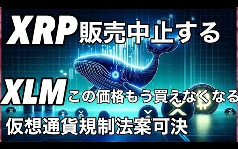 XRP XLM準備はいいか？仮想通貨規制法案可決 リップルは最悪の事態に備える