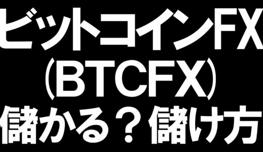 ビットコインFX(BTCFX)は儲かる？儲け方を徹底解説