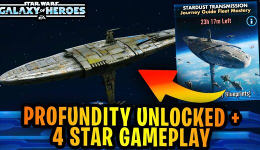 PROFUNDITY UNLOCKED! Stardust Transmission Tier 1-4 + Bonus Tier Guide - 4 Star Gameplay vs Executor